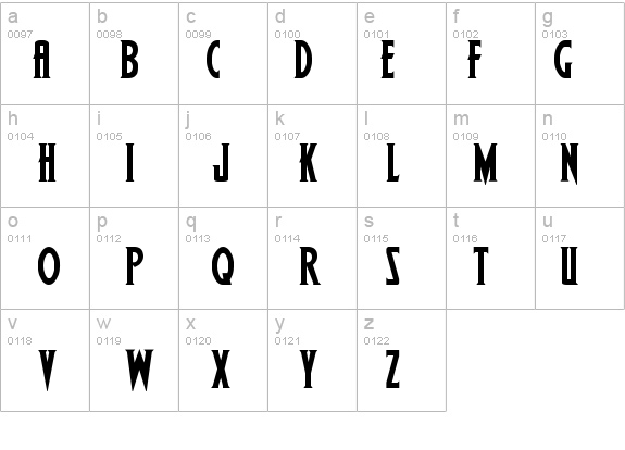 Wolf-s Bane Bold details - Free Fonts at FontZone.net