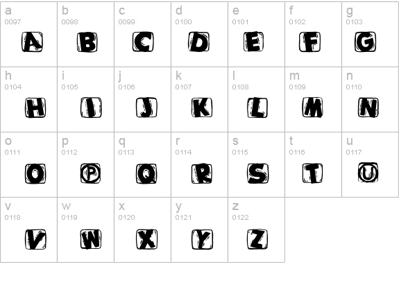 WoodcuttedCapsBlack details - Free Fonts at FontZone.net