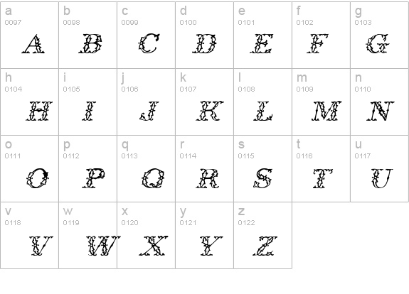 WroghtIron Italic details - Free Fonts at FontZone.net