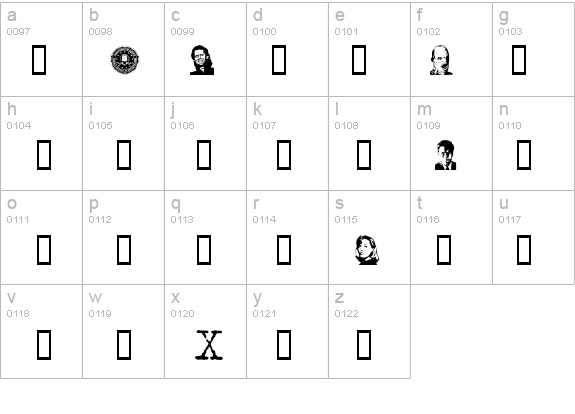 Xcast details - Free Fonts at FontZone.net