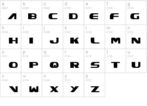Xcelsion details - Free Fonts at FontZone.net