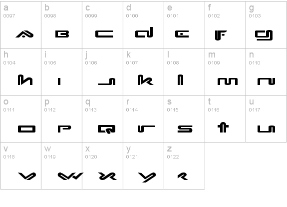 Xephyr Expanded details - Free Fonts at FontZone.net