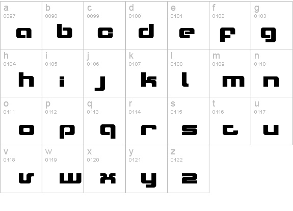 Xeron details - Free Fonts at FontZone.net
