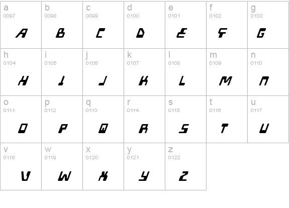 XPED Italic details - Free Fonts at FontZone.net