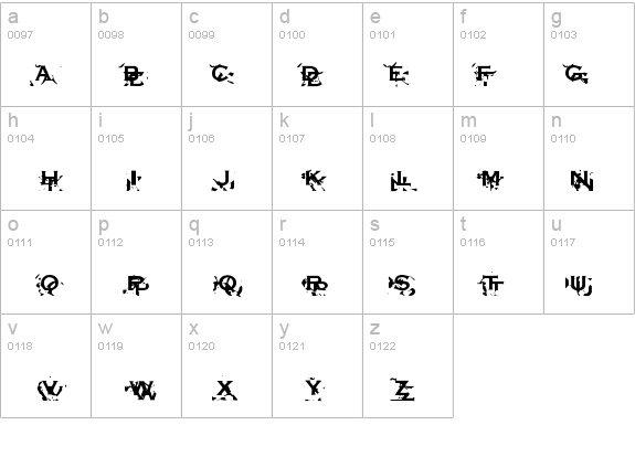 Xxonxxoff details - Free Fonts at FontZone.net