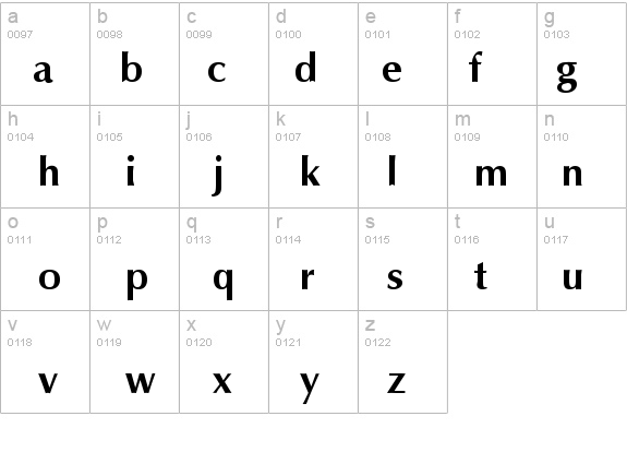 Zapf Humanist 601 Bold BT details - Free Fonts at FontZone.net