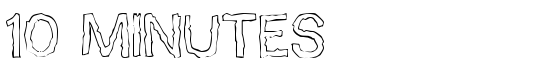 10 Minutes - Download Thousands of Free Fonts at FontZone.net