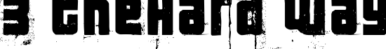 3 theHard way RMX - Download Thousands of Free Fonts at FontZone.net