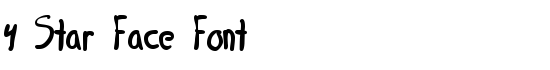 4 Star Face Font - Download Thousands of Free Fonts at FontZone.net