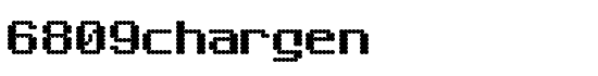 6809chargen - Download Thousands of Free Fonts at FontZone.net
