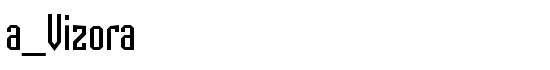 a_Vizora - Download Thousands of Free Fonts at FontZone.net