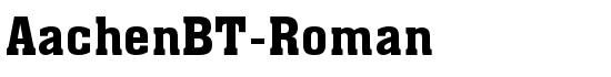 AachenBT-Roman - Download Thousands of Free Fonts at FontZone.net