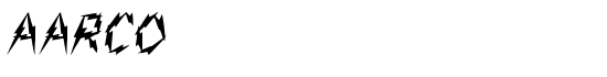 Aarco- - Download Thousands of Free Fonts at FontZone.net