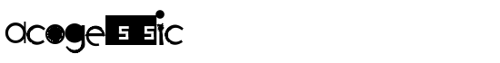 acogessic - Download Thousands of Free Fonts at FontZone.net