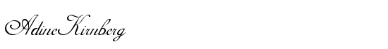 AdineKirnberg - Download Thousands of Free Fonts at FontZone.net