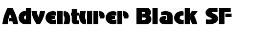 Adventurer Black SF - Download Thousands of Free Fonts at FontZone.net