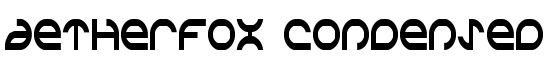 Aetherfox Condensed - Download Thousands of Free Fonts at FontZone.net