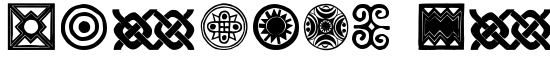 African Ornaments One - Download Thousands of Free Fonts at FontZone.net