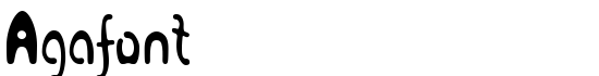 Agafont - Download Thousands of Free Fonts at FontZone.net