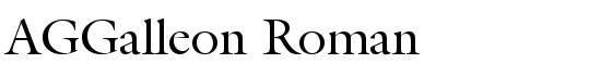 AGGalleon Roman - Download Thousands of Free Fonts at FontZone.net