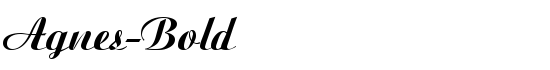 Agnes-Bold - Download Thousands of Free Fonts at FontZone.net