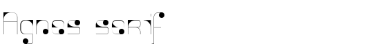 Agnes serif - Download Thousands of Free Fonts at FontZone.net