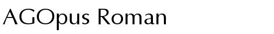 AGOpus Roman - Download Thousands of Free Fonts at FontZone.net