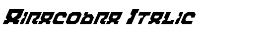 Airacobra Italic - Download Thousands of Free Fonts at FontZone.net