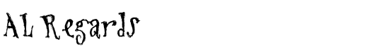AL Regards - Download Thousands of Free Fonts at FontZone.net