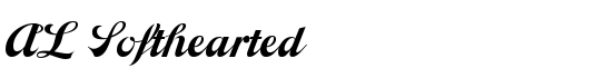 AL Softhearted - Download Thousands of Free Fonts at FontZone.net