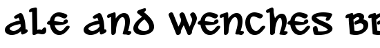 Ale and Wenches BB Bold - Download Thousands of Free Fonts at FontZone.net