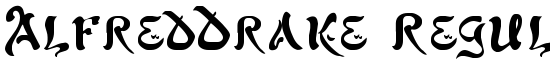 AlfredDrake Regular - Download Thousands of Free Fonts at FontZone.net