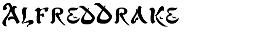 AlfredDrake - Download Thousands of Free Fonts at FontZone.net