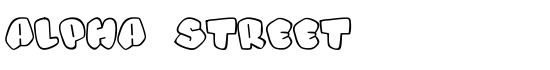 Alpha street - Download Thousands of Free Fonts at FontZone.net