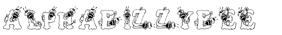 AlphaBizzyBee - Download Thousands of Free Fonts at FontZone.net