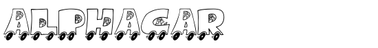 AlphaCar  - Download Thousands of Free Fonts at FontZone.net