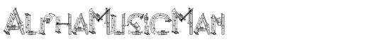 AlphaMusicMan - Download Thousands of Free Fonts at FontZone.net