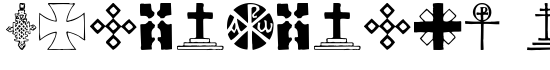 AlphaShapes crosses - Download Thousands of Free Fonts at FontZone.net