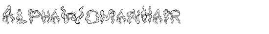 AlphaWomanHair - Download Thousands of Free Fonts at FontZone.net