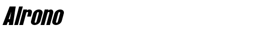 Alrono - Download Thousands of Free Fonts at FontZone.net