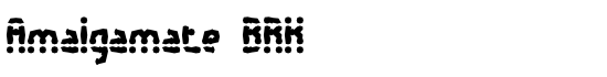 Amalgamate BRK - Download Thousands of Free Fonts at FontZone.net