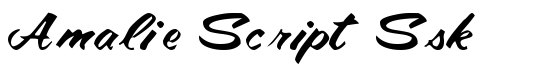 Amalie Script Ssk - Download Thousands of Free Fonts at FontZone.net
