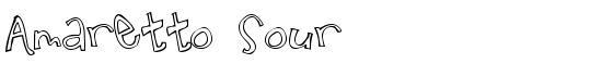 Amaretto Sour - Download Thousands of Free Fonts at FontZone.net