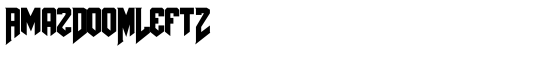 AmazDooMLeft2 - Download Thousands of Free Fonts at FontZone.net