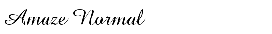 Amaze Normal - Download Thousands of Free Fonts at FontZone.net