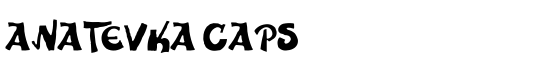 Anatevka Caps - Download Thousands of Free Fonts at FontZone.net