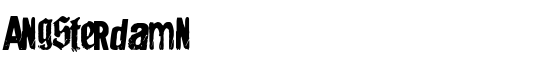 Angsterdamn - Download Thousands of Free Fonts at FontZone.net