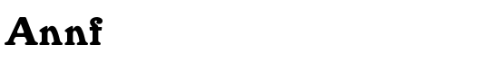 Annfold - Download Thousands of Free Fonts at FontZone.net