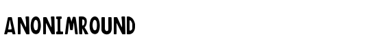 AnonimRound - Download Thousands of Free Fonts at FontZone.net