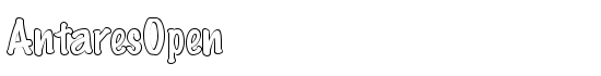 AntaresOpen - Download Thousands of Free Fonts at FontZone.net